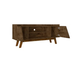 Marcus 53.14 TV Stand in Rustic Brown by Manhattan Comfort at Eve Furniture