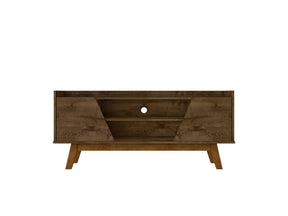 Marcus 53.14 TV Stand in Rustic Brown by Manhattan Comfort at Eve Furniture