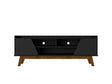 Marcus 62.99 TV Stand in Matte Black by Manhattan Comfort at Eve Furniture