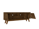 Marcus 62.99 TV Stand in Rustic Brown by Manhattan Comfort at Eve Furniture