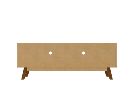 Marcus 62.99 TV Stand in Rustic Brown by Manhattan Comfort at Eve Furniture