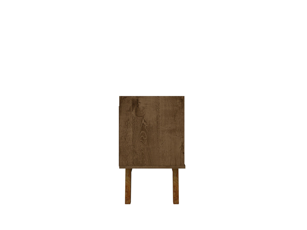 Marcus 70.86 TV Stand in Rustic Brown by Manhattan Comfort at Eve Furniture