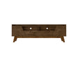 Marcus 70.86 TV Stand in Rustic Brown by Manhattan Comfort at Eve Furniture
