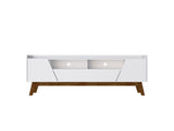 Marcus 70.86 TV Stand in White by Manhattan Comfort at Eve Furniture