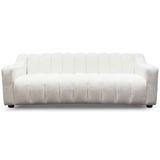 Marcus Mid-Century Modern Luxury Tight Back Cream Boucle Couch