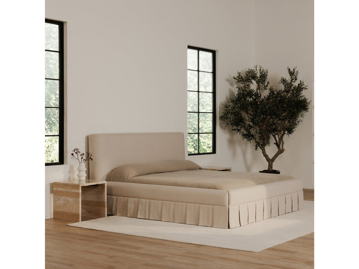 Maren Beige Queen Bed by MOES at Eve Furniture