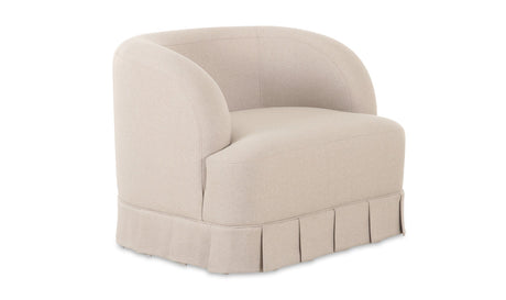 Maren Swivel Chair Beige by Moe's Home at Eve Furniture