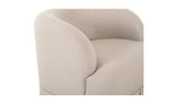 Maren Swivel Chair Beige by Moe's Home at Eve Furniture