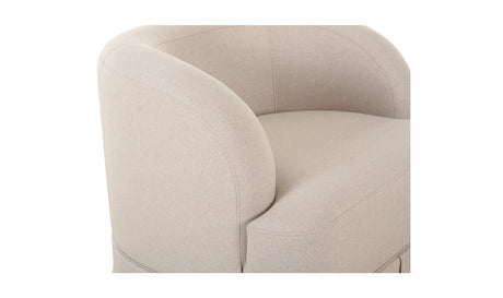 Maren Swivel Chair Beige by Moe's Home at Eve Furniture