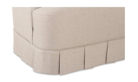 Maren Swivel Chair Beige by Moe's Home at Eve Furniture