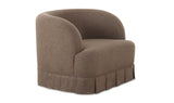 Maren Swivel Chair Brown by Moe's Home at Eve Furniture