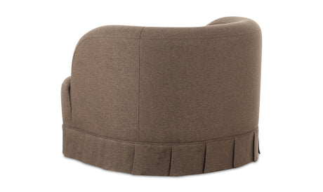 Maren Swivel Chair Brown by Moe's Home at Eve Furniture