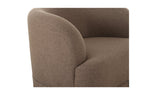 Maren Swivel Chair Brown by Moe's Home at Eve Furniture