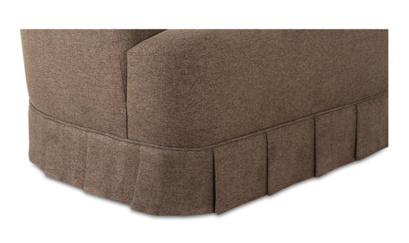 Maren Swivel Chair Brown by Moe's Home at Eve Furniture