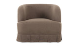 Maren Swivel Chair Brown by Moe's Home at Eve Furniture