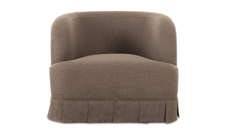 Maren Swivel Chair Brown by Moe's Home at Eve Furniture