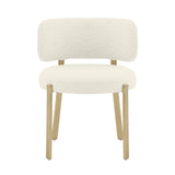 Margaret Performance Boucle Dining Chair by TOV Furniture at Eve Furniture