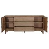 Margaux Sideboard, Natural by Dovetail at Eve Furniture