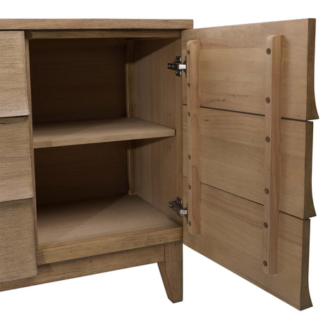 Margaux Sideboard, Natural by Dovetail at Eve Furniture