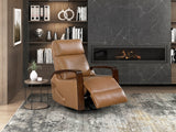 Margerie Camel Swivel Glider Reclining Chair