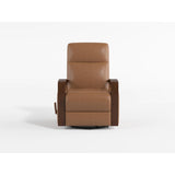Margerie Camel Swivel Glider Reclining Chair