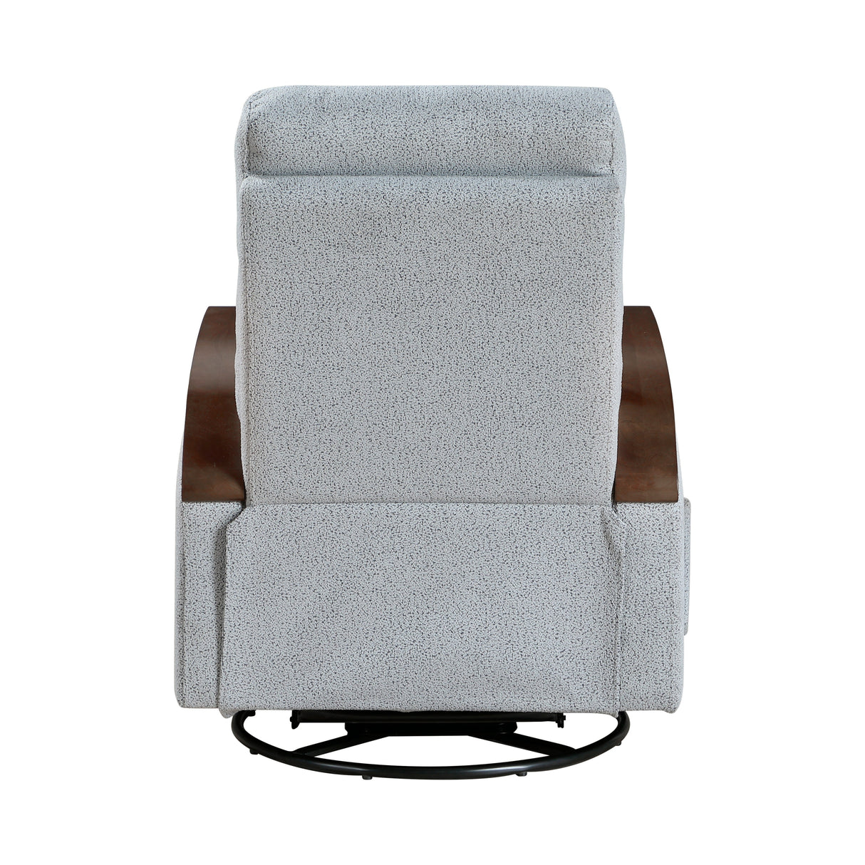 Margerie Gray Swivel Glider Reclining Chair