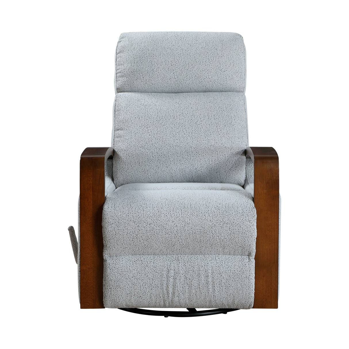 Margerie Gray Swivel Glider Reclining Chair