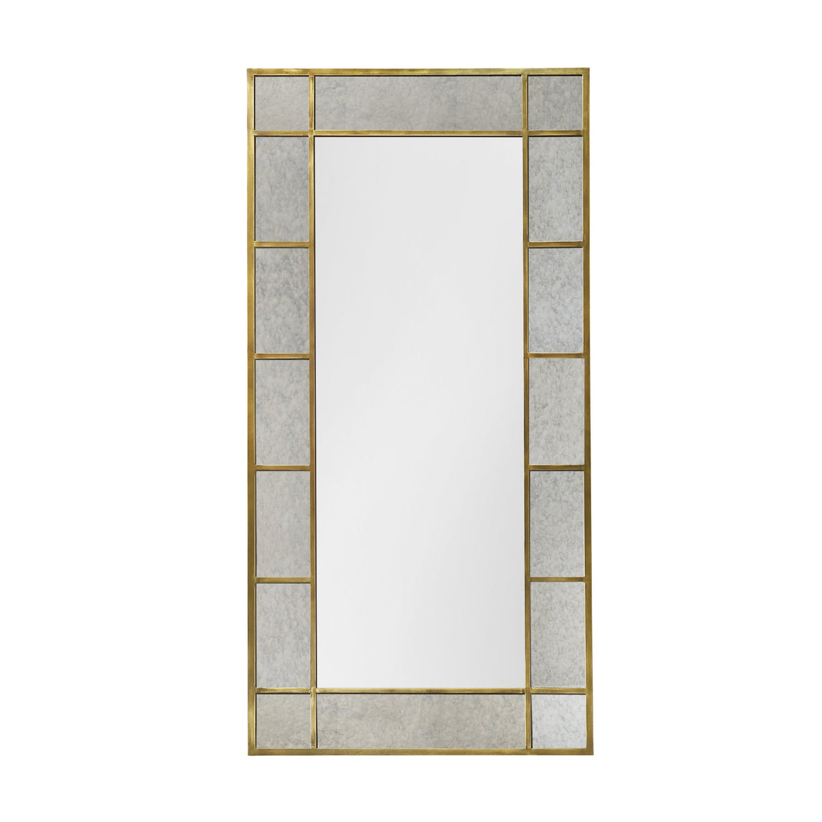 Margo Antique Gold Wall Mirror by Crestview at Eve Furniture