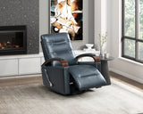 Margot Dark Blue Swivel Glider Reclining Chair