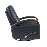 Margot Dark Blue Swivel Glider Reclining Chair