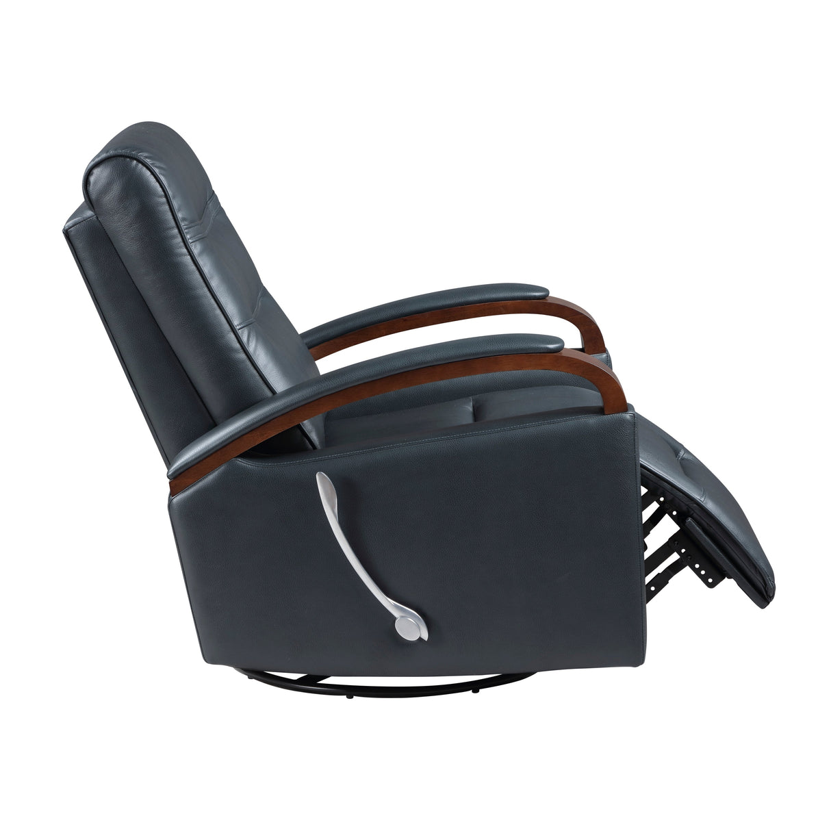 Margot Dark Blue Swivel Glider Reclining Chair