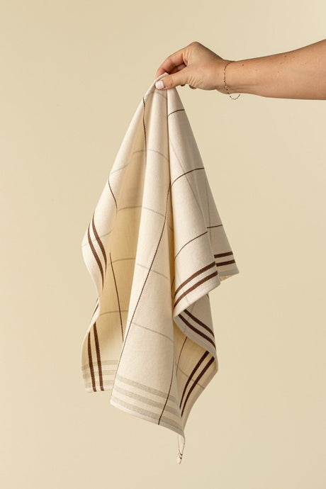 Margot Handloom Tea Towels S/2, Set of 2 by Mercana at Eve Furniture