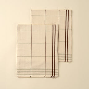 Margot Handloom Tea Towels S/2, Set of 2 by Mercana at Eve Furniture