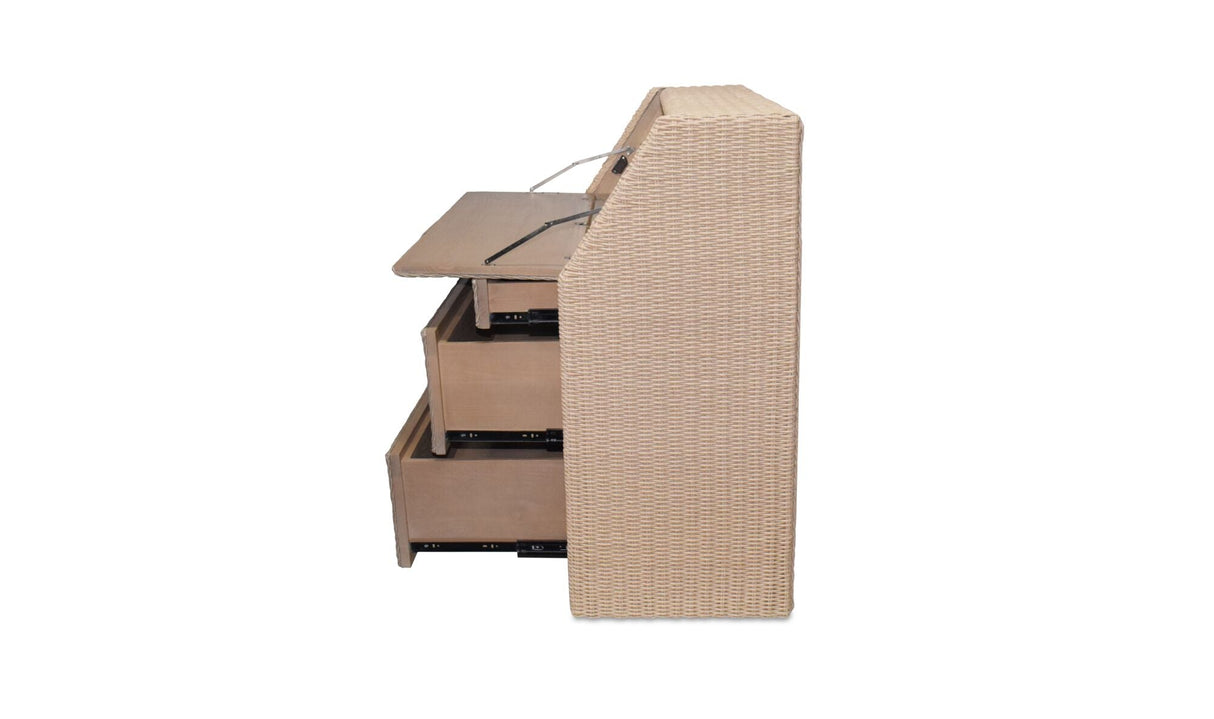 Margot Secretary Desk by Moe's Home at Eve Furniture