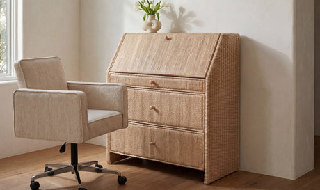 Margot Secretary Desk by Moe's Home at Eve Furniture