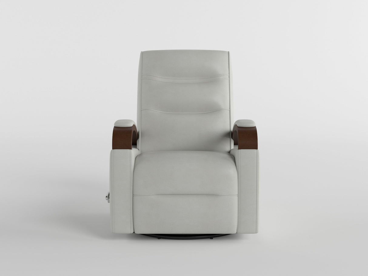 Margot Smoke Swivel Glider Reclining Chair