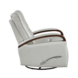 Margot Smoke Swivel Glider Reclining Chair