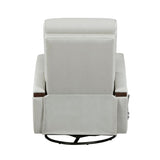 Margot Smoke Swivel Glider Reclining Chair