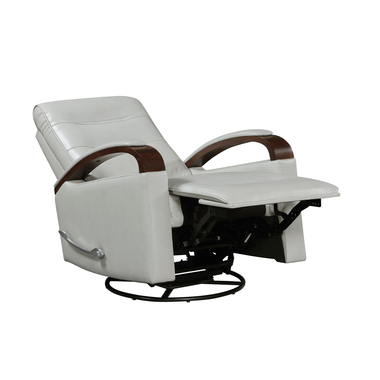 Margot Smoke Swivel Glider Reclining Chair