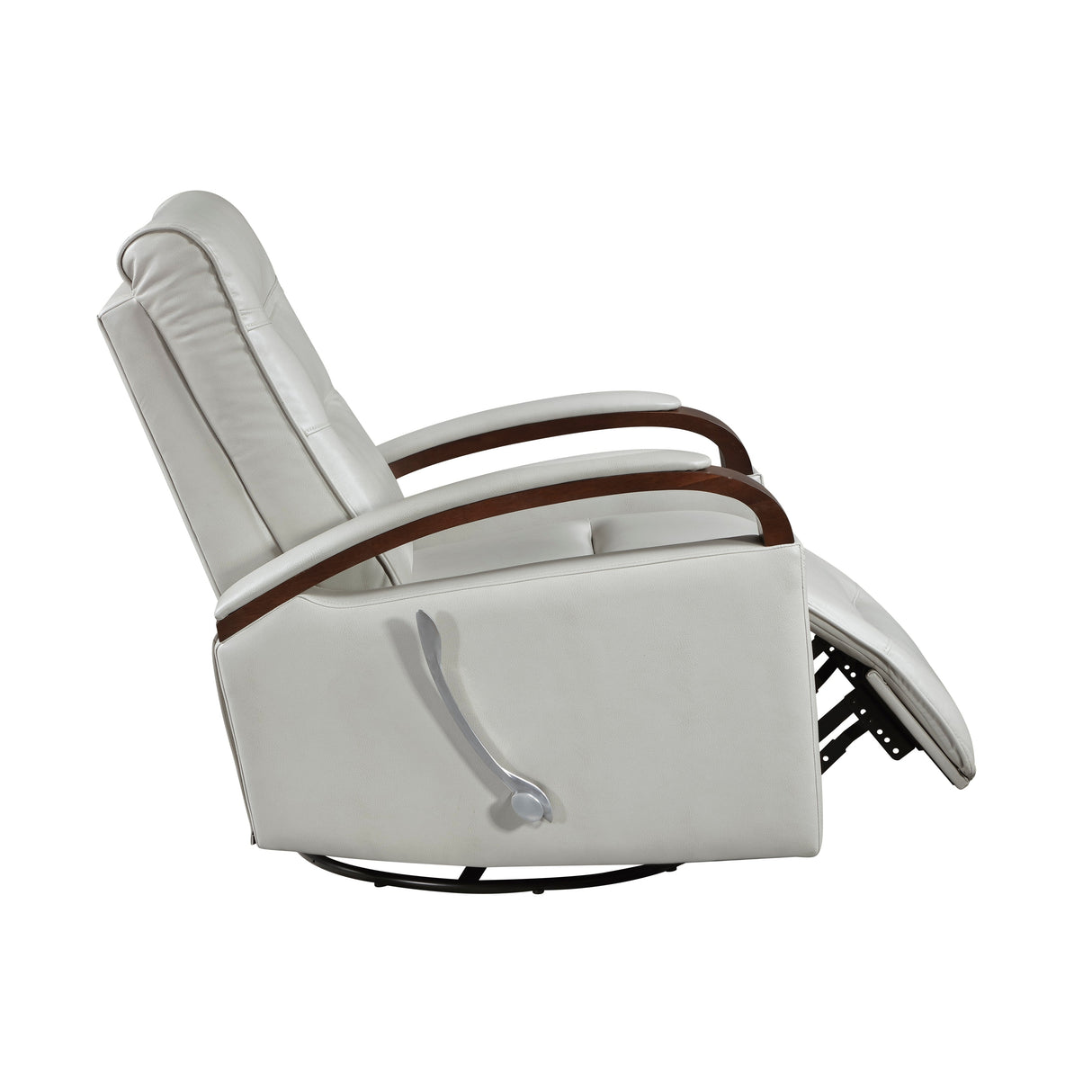 Margot Smoke Swivel Glider Reclining Chair