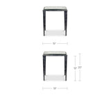 Mari Clear Side Table by Moe's Home at Eve Furniture