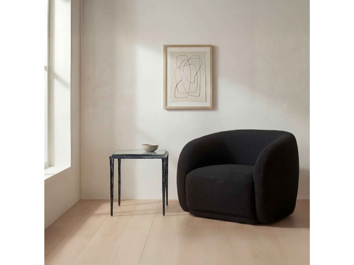 Mari Clear Side Table by Moe's Home at Eve Furniture