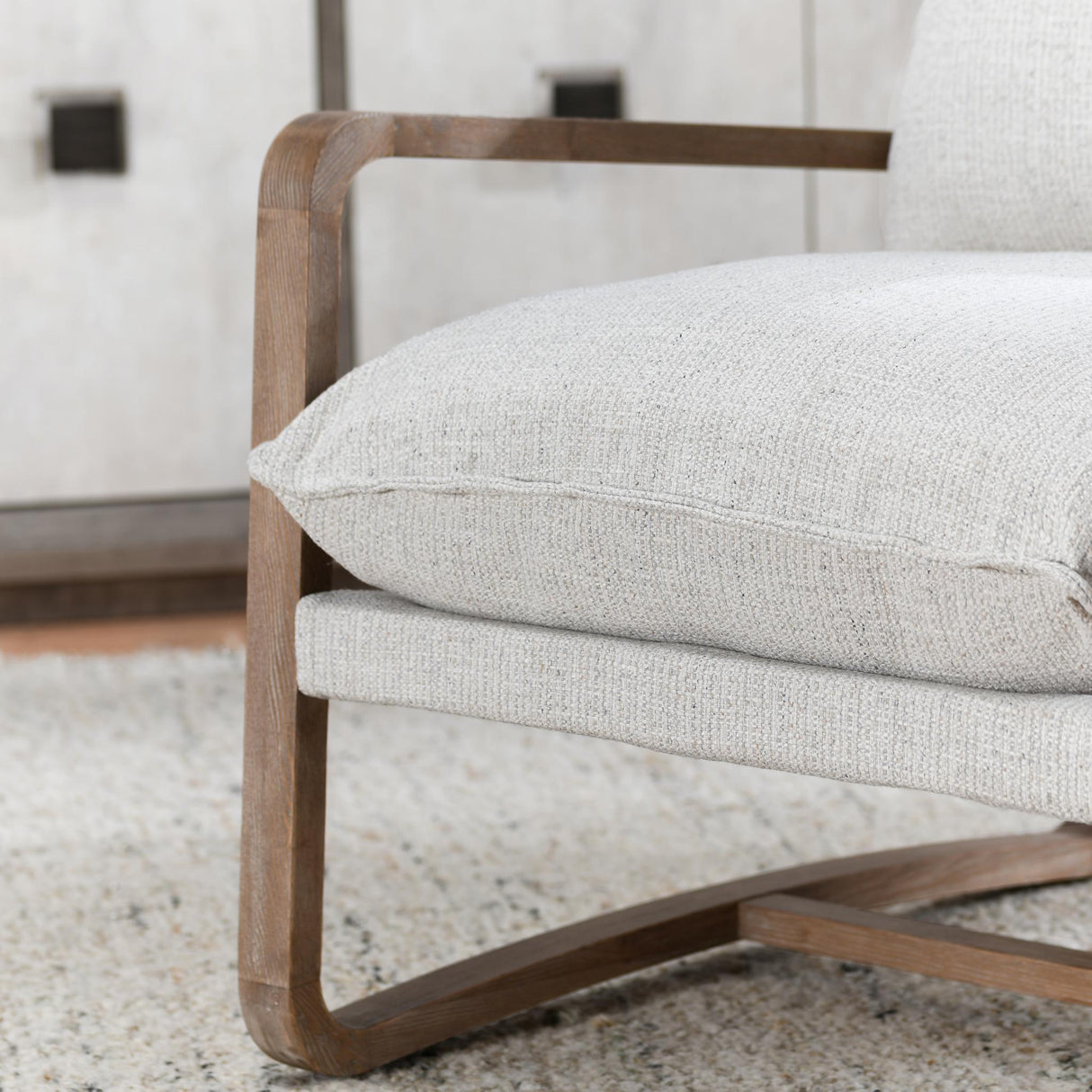 Mariah Accent Chair - Natural by Classic Home at Eve Furniture