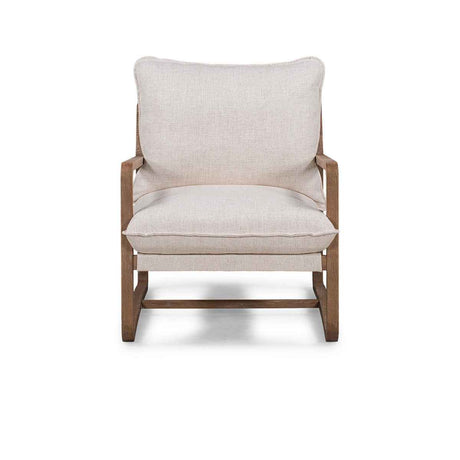 Mariah Natural Accent Chair by Classic Home at Eve Furniture