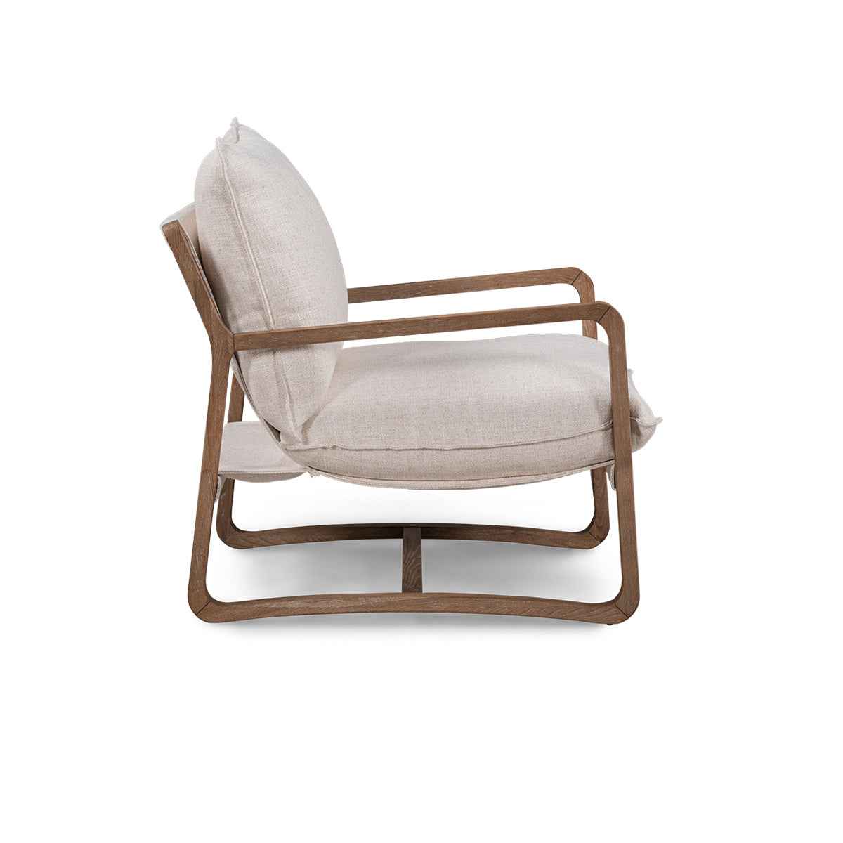Mariah Natural Accent Chair by Classic Home at Eve Furniture