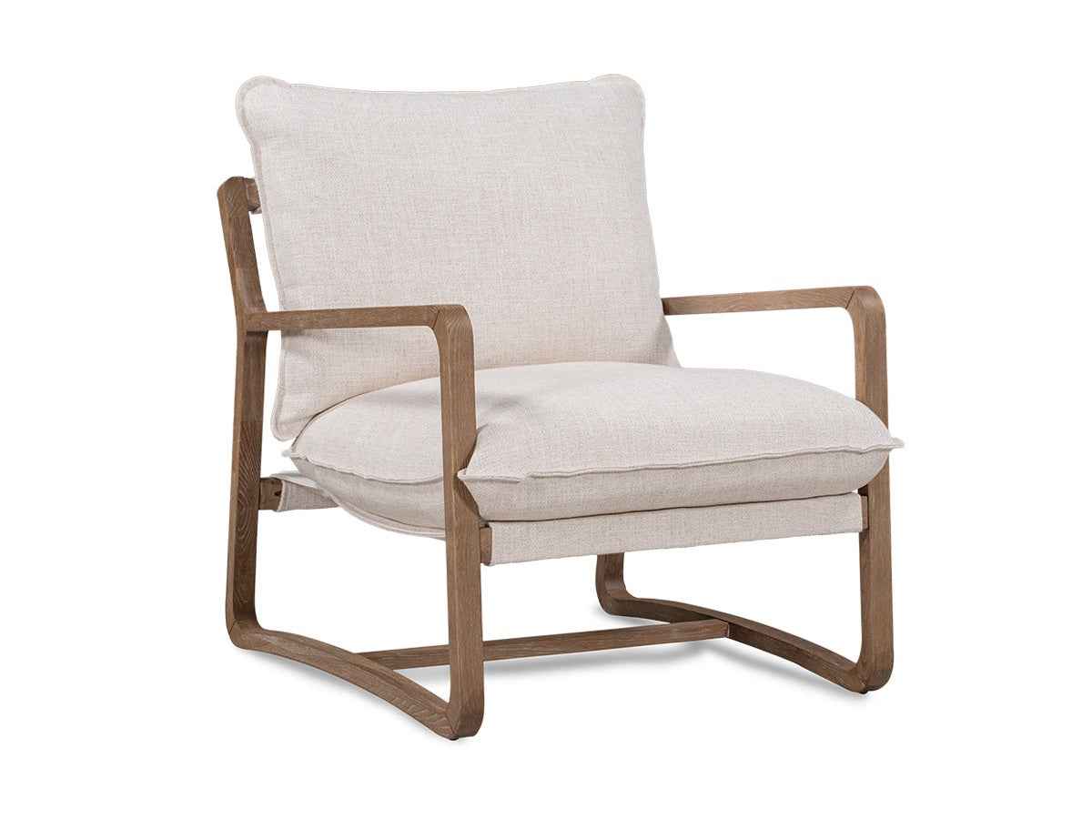 Mariah Natural Accent Chair by Classic Home at Eve Furniture