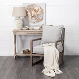 Mariam (26"H) Cream Coral-Inspired Base Table Lamp by Mercana at Eve Furniture