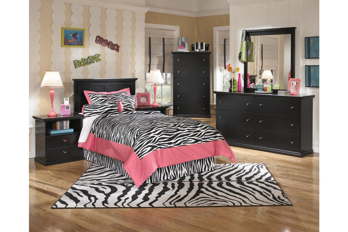 Maribel Black Dresser by Ashley at Eve Furniture