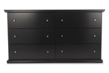 Maribel Black Dresser by Ashley at Eve Furniture