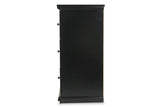 Maribel Black Dresser by Ashley at Eve Furniture